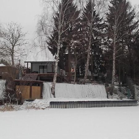Domek Nad Jeziorem Łąck Eksteriør bilde
